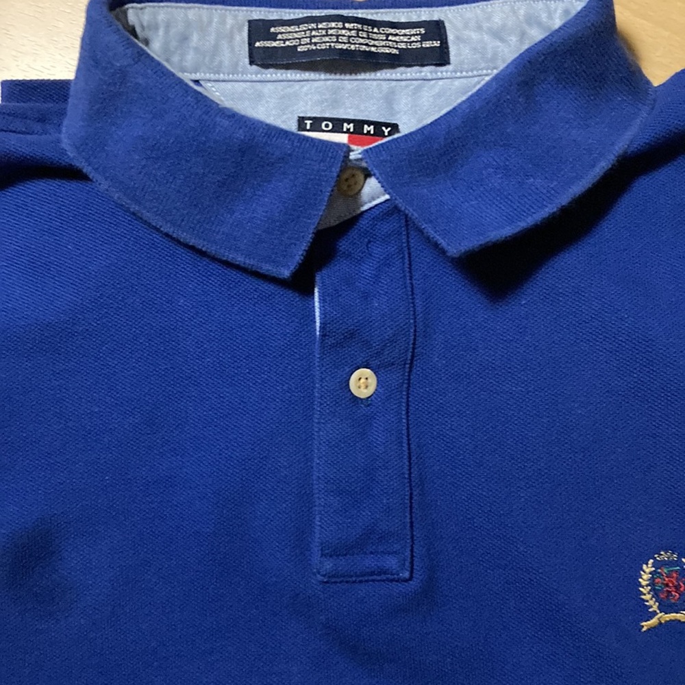 Men’s XL Tommy Hilfiger royal blue polo